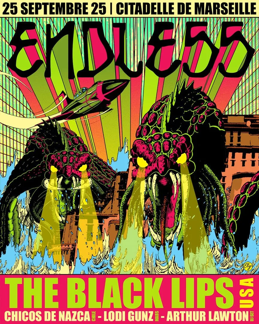 Affiche de la soirée Endless Marseille à La Citadelle